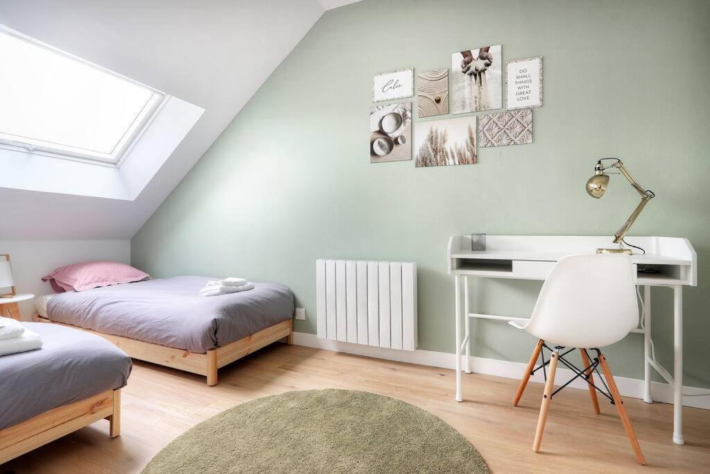 Apartamento Rennes De Coeur - T3 Au Calme En Bord De Vilaine Exterior foto